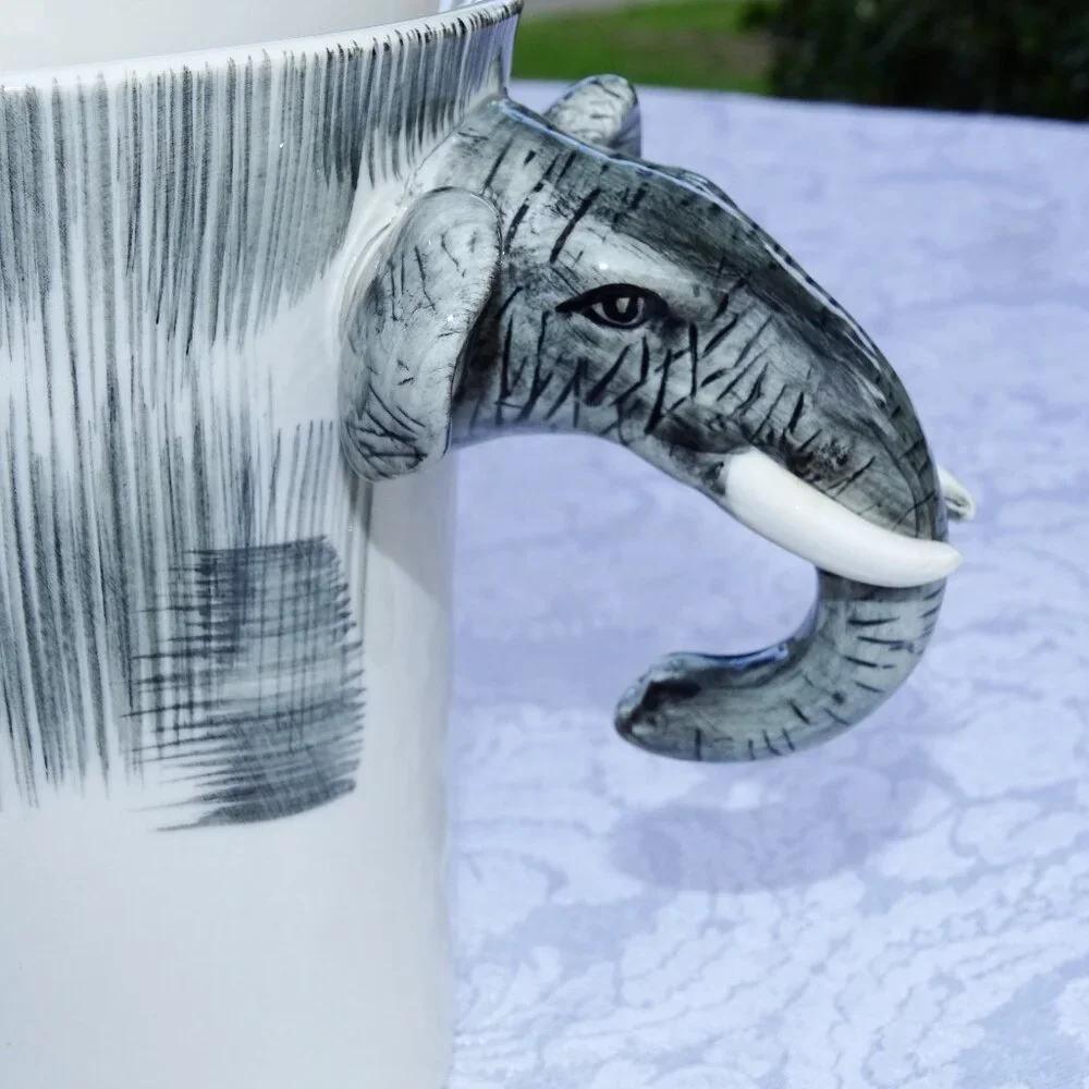 Lovely Large Elephant Coffee Cup/Pier 1 Imports